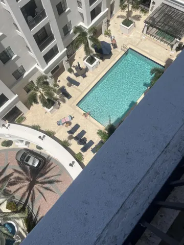 Pool View From Balcony