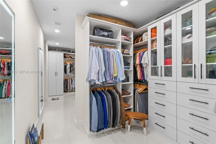 walk in closet - primary suite #1