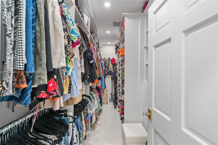 walk in closet - primary suite #6