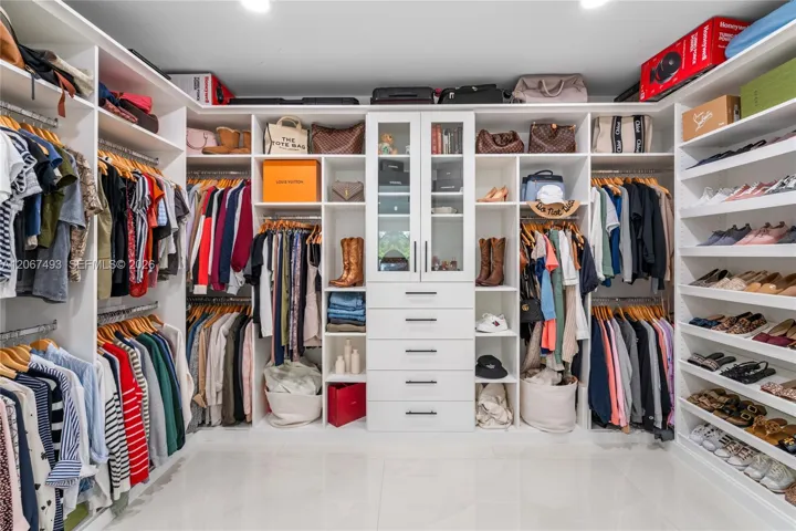 walk in closet - primary suite #1