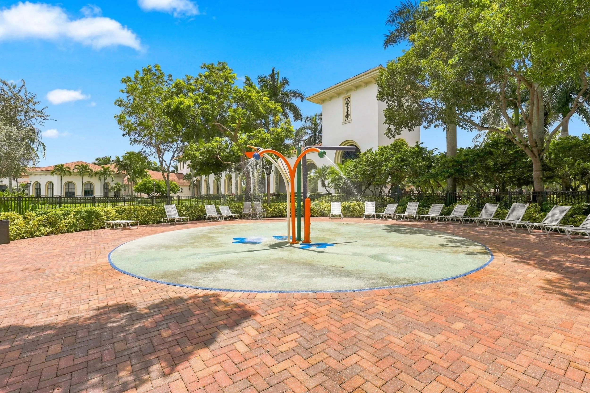 Clubhouse kid's water feature.