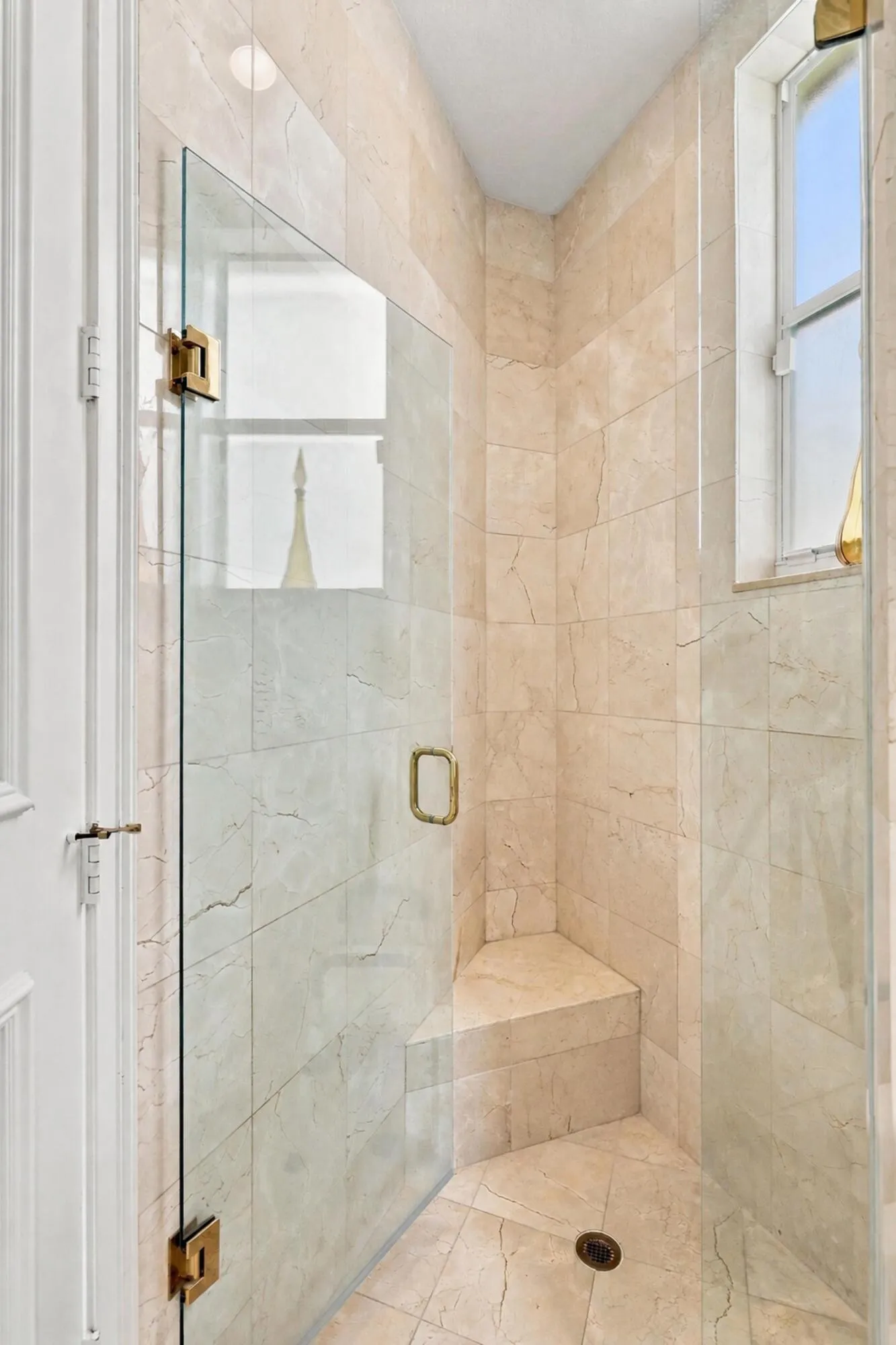 Walk in shower in 2nd primary bathroom