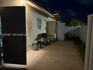 BBQ area