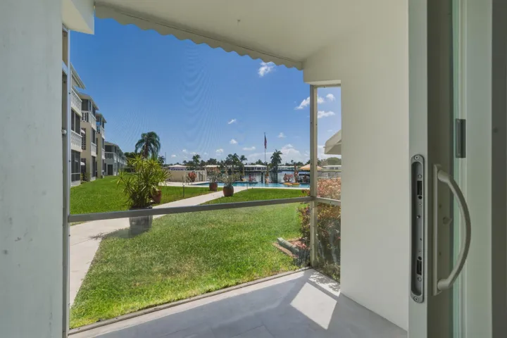 Patio & view
