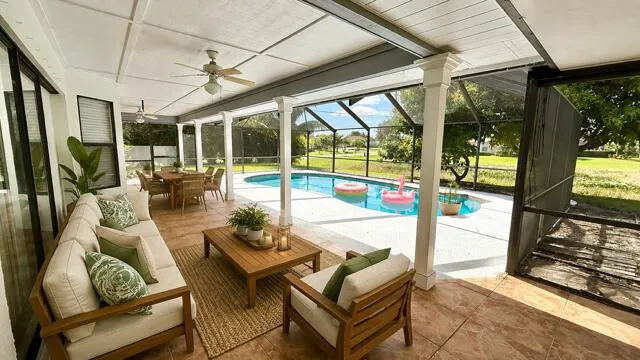 VITRUAL PATIO AND OUTDOOR TABLE