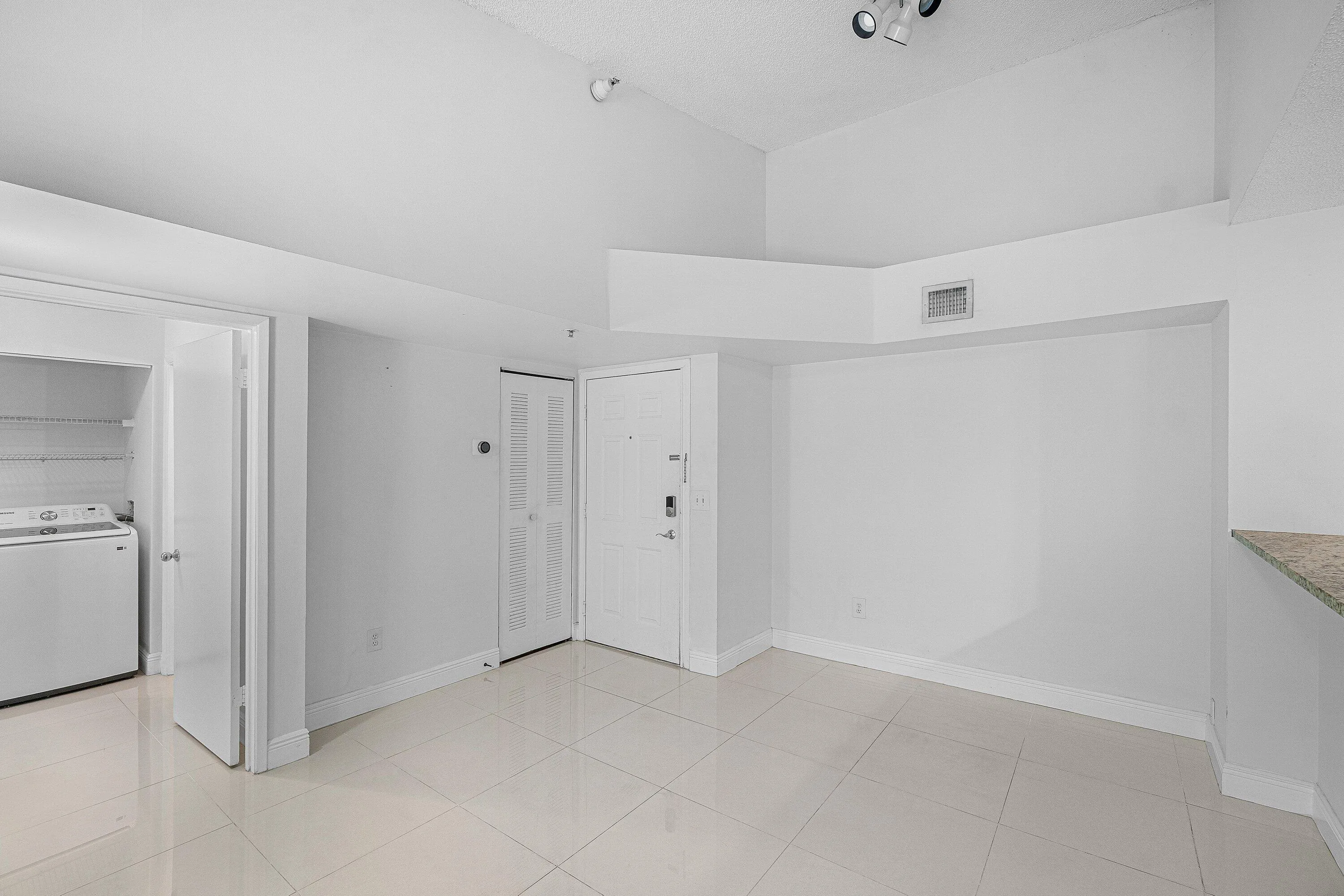 split floor plan