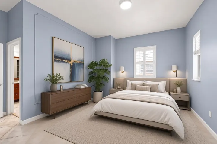 Staged Primary Bed