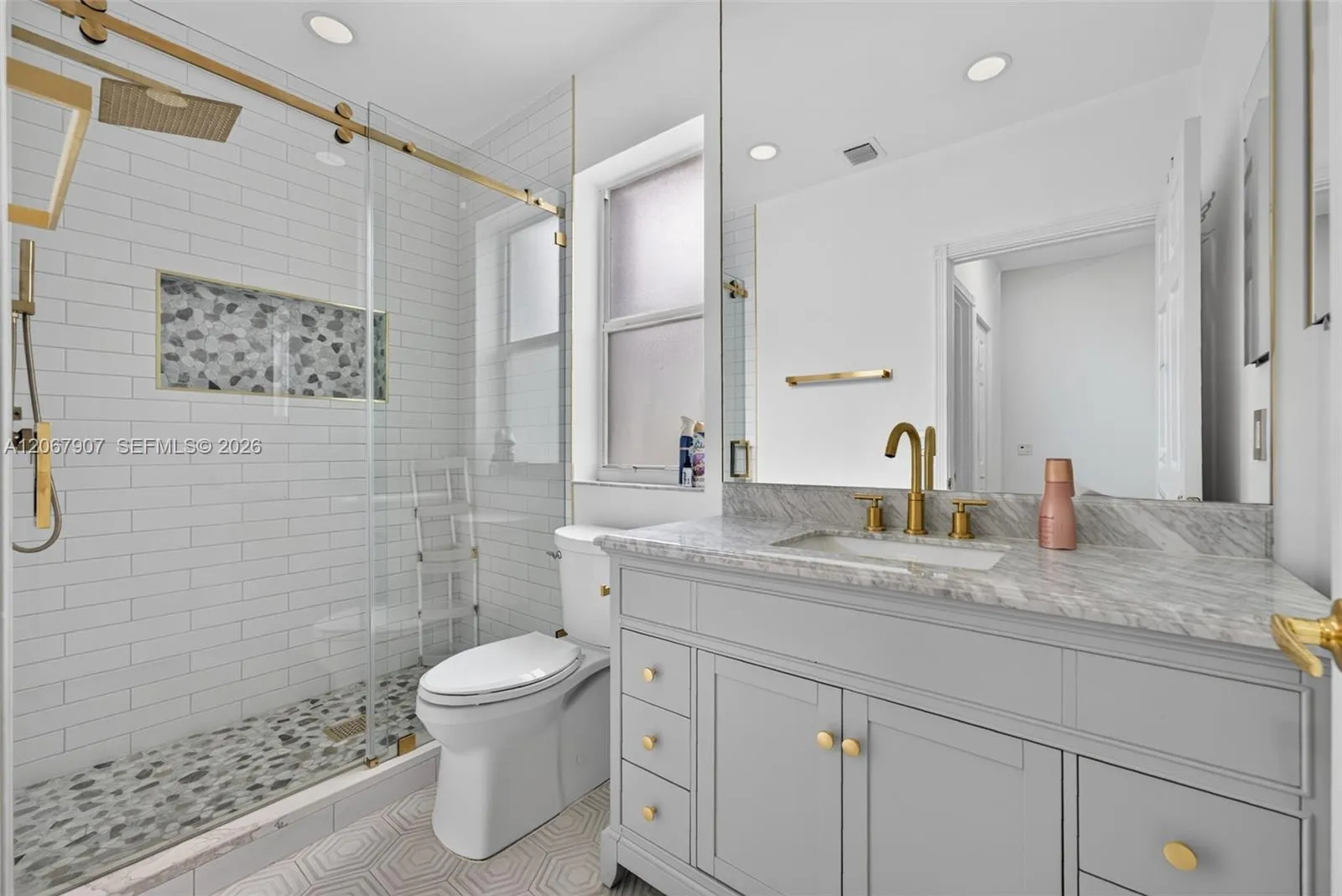 remodeled guest bath