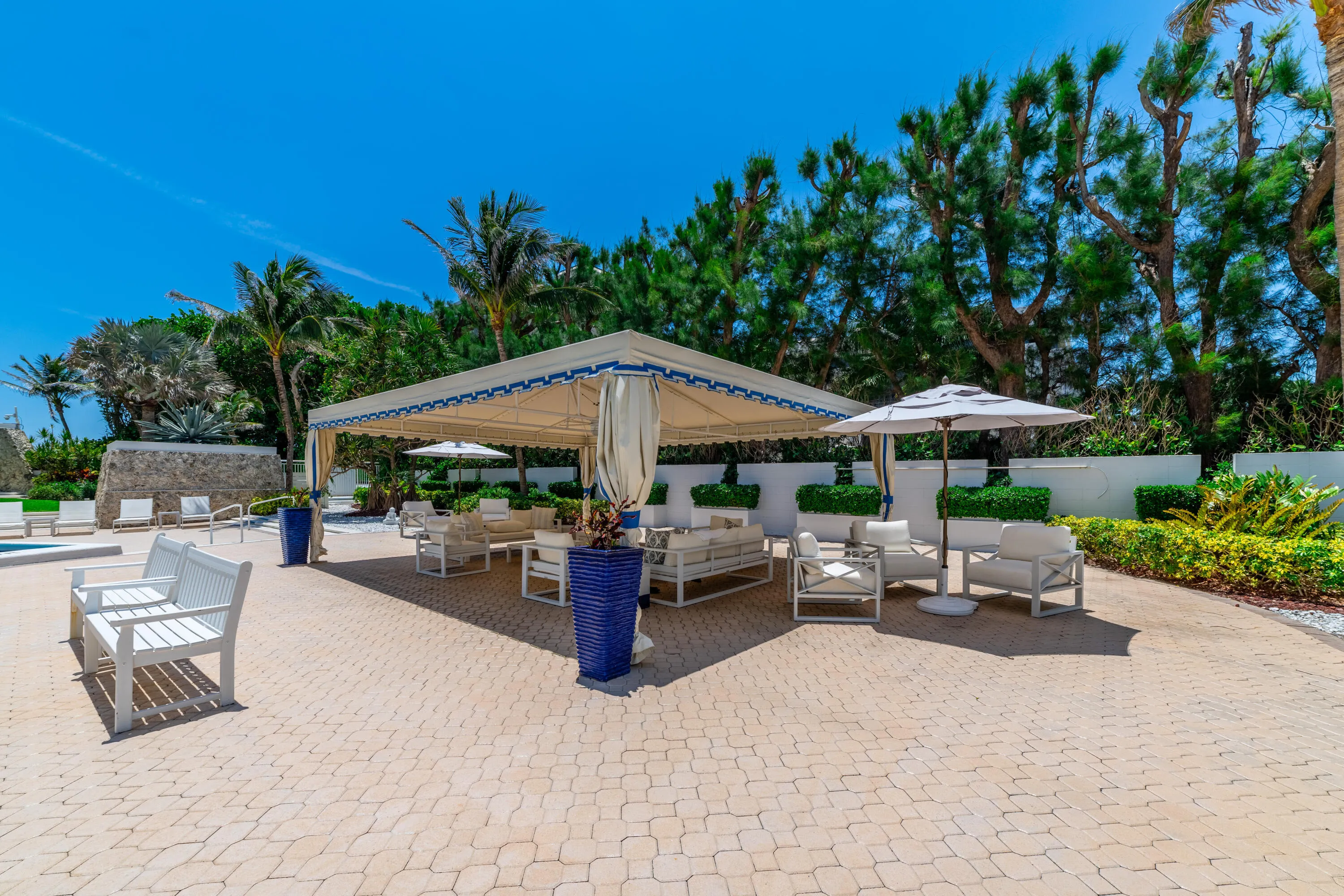 Community Pool Deck