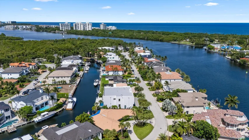 Canal, intracoastal and ocean