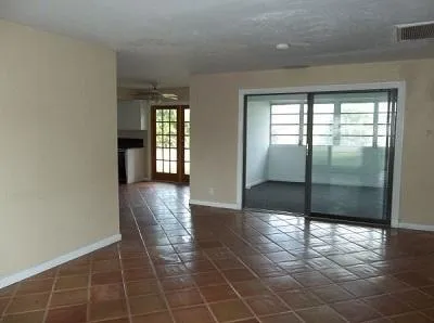 From Front Door - Enclosed room - LVT flooring