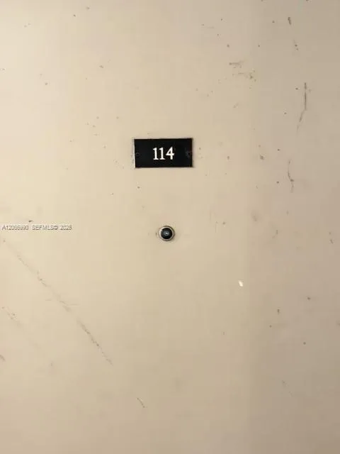 Front door.