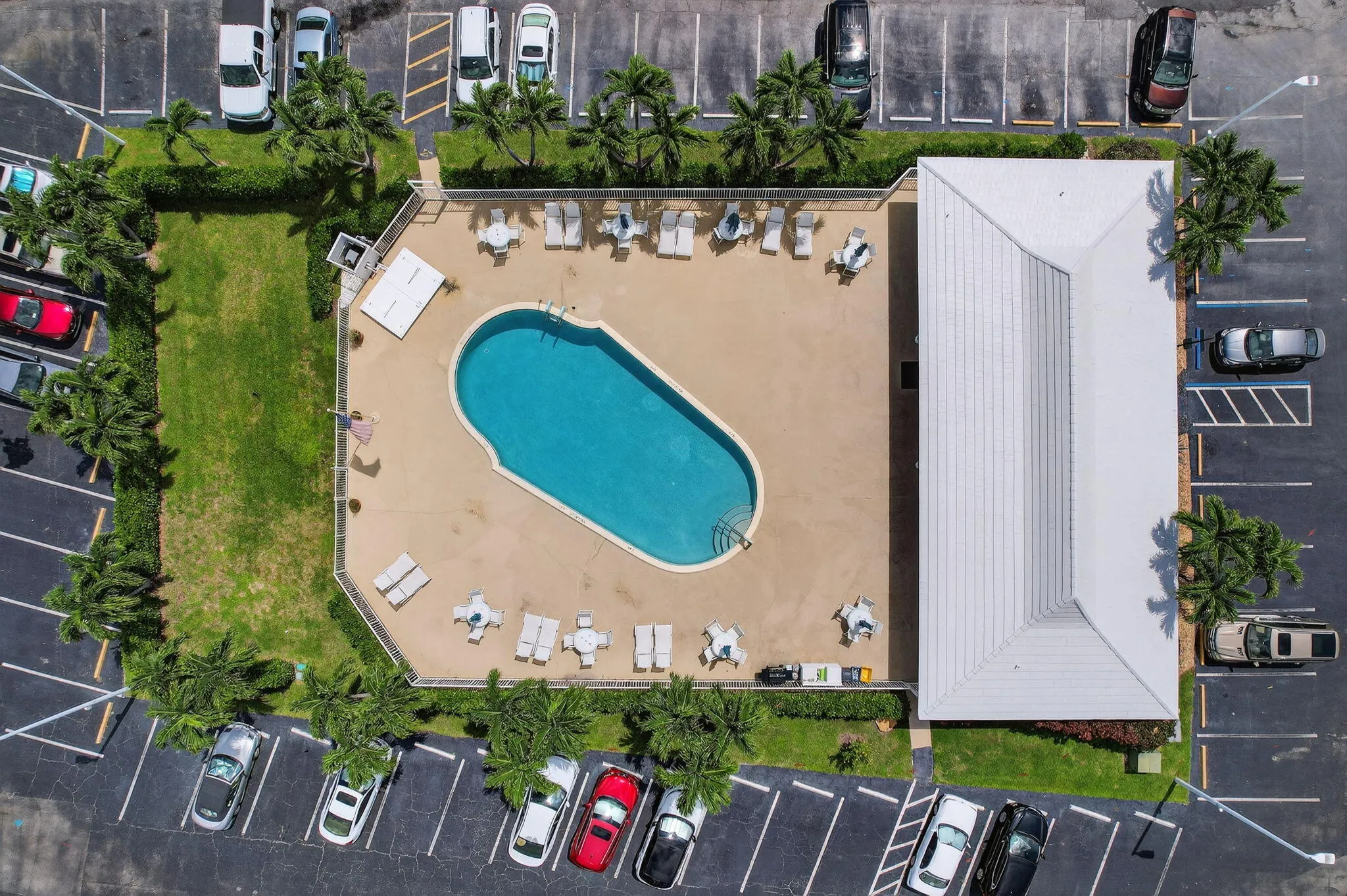 pool aerial