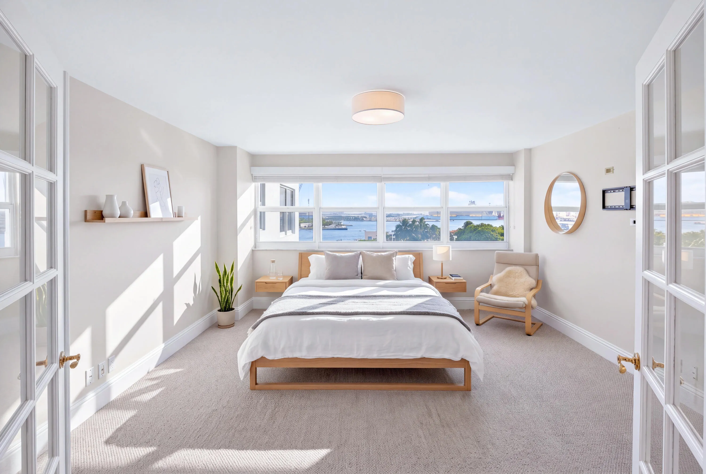 Guest Room located on Opposite of unit for added Privacy. Also has Port & Water Views