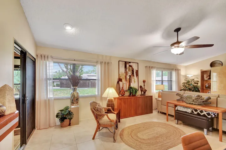 Extended living area.