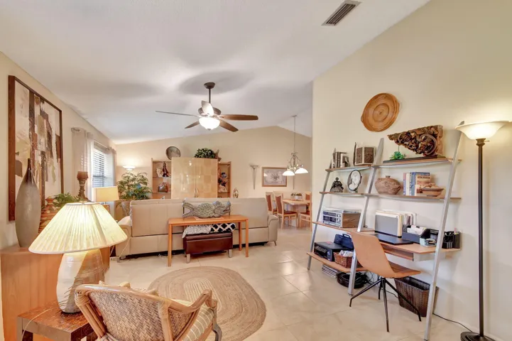 Extended living area.