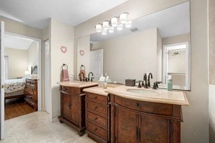 double sink vanity