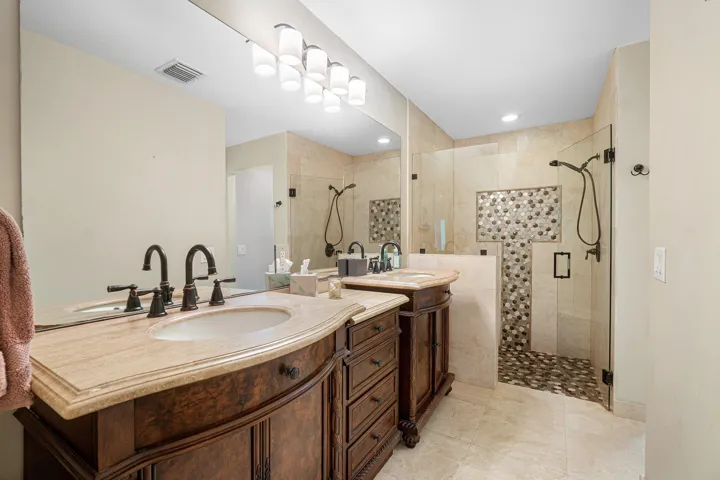 walk-in shower