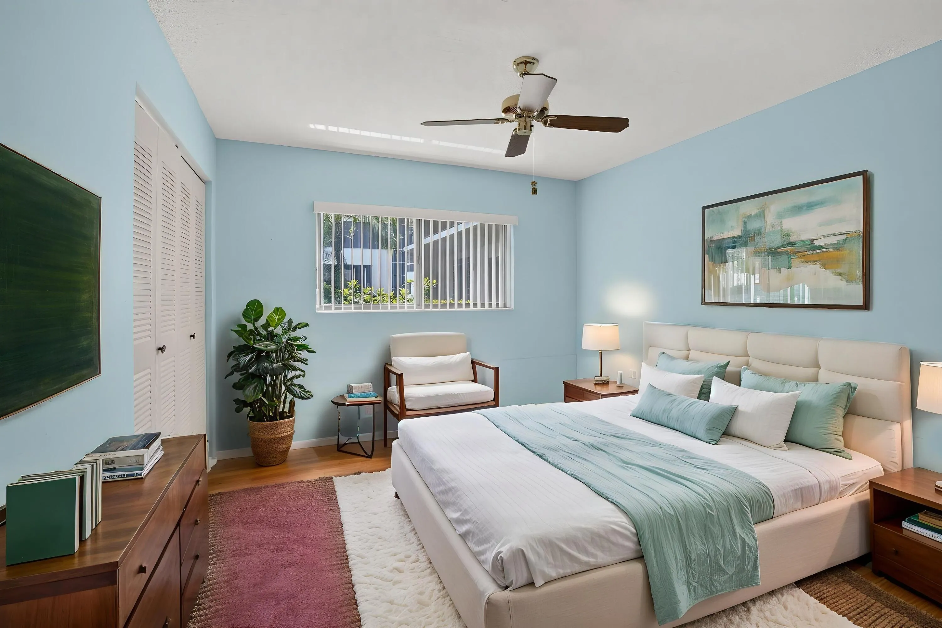 Guest Bedroom Virtually Staged