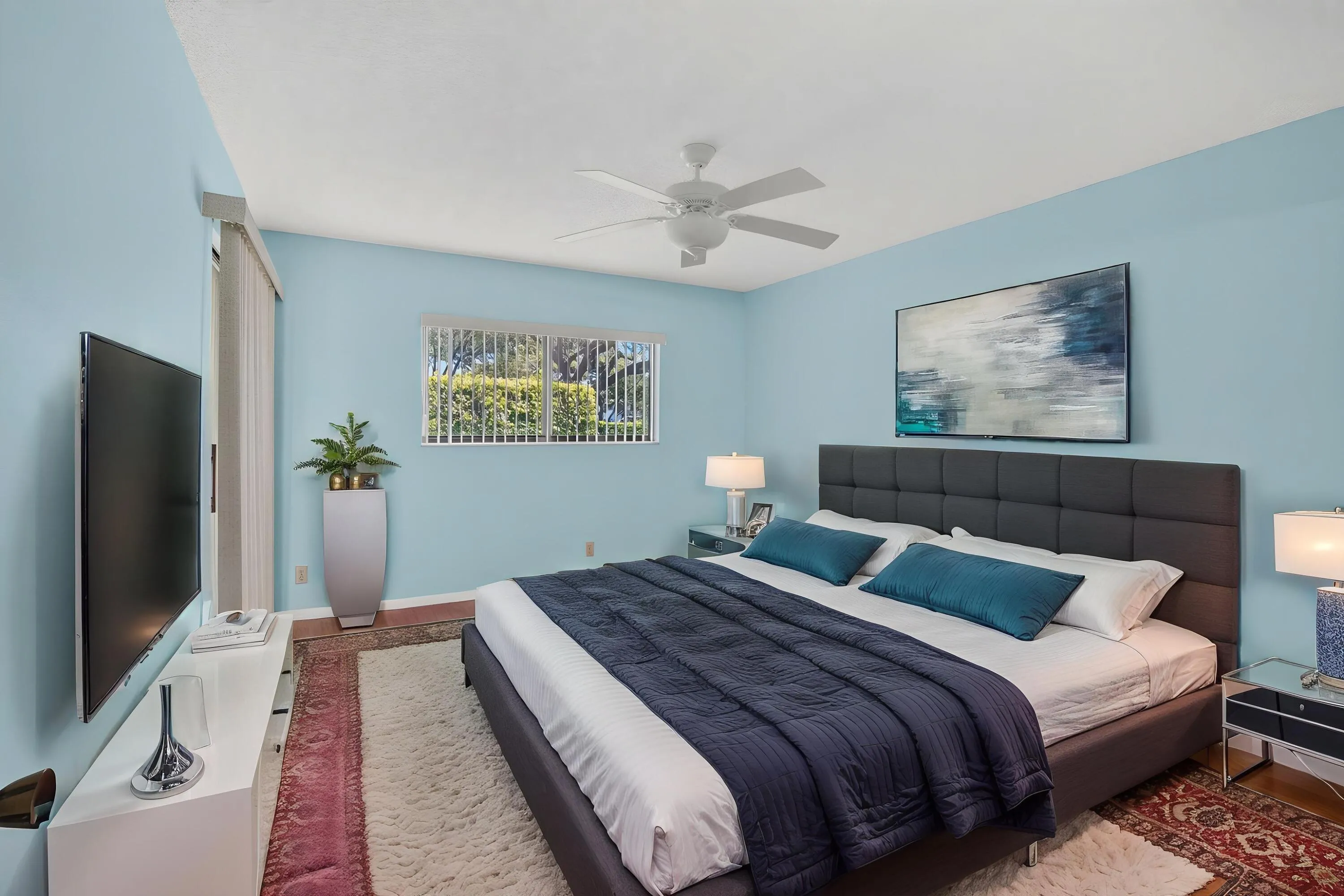 Master Bedroom Virtually Staged