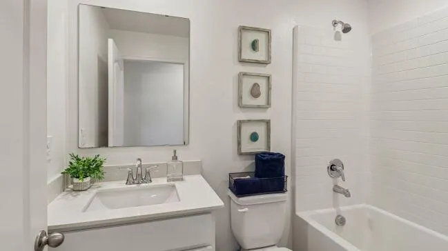 Model home - actual features may vary.