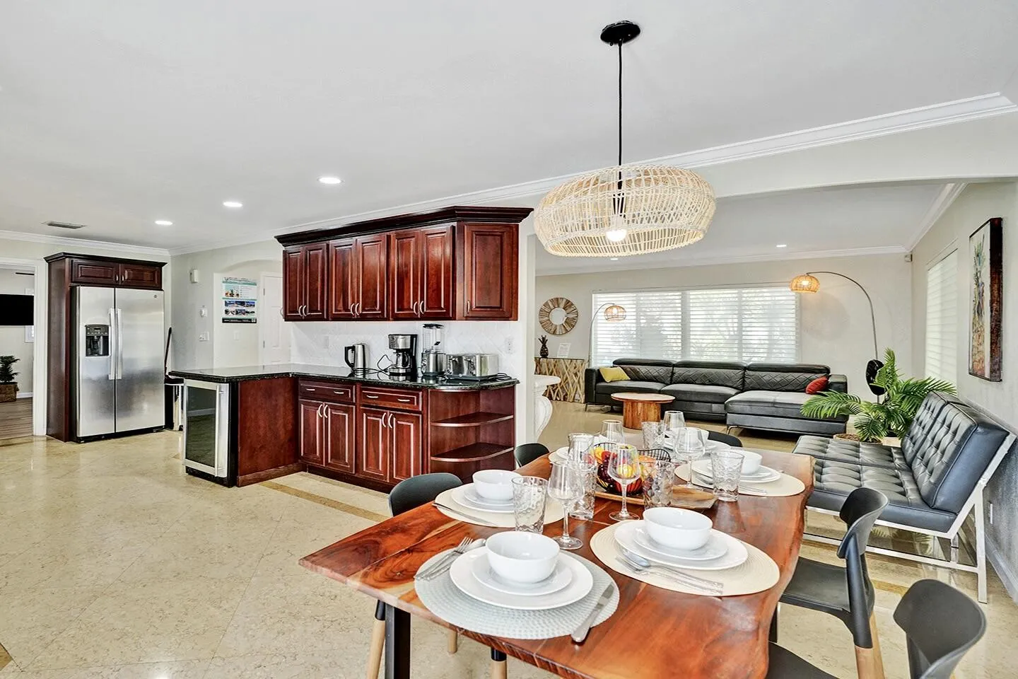 Dining Room and Kitchen