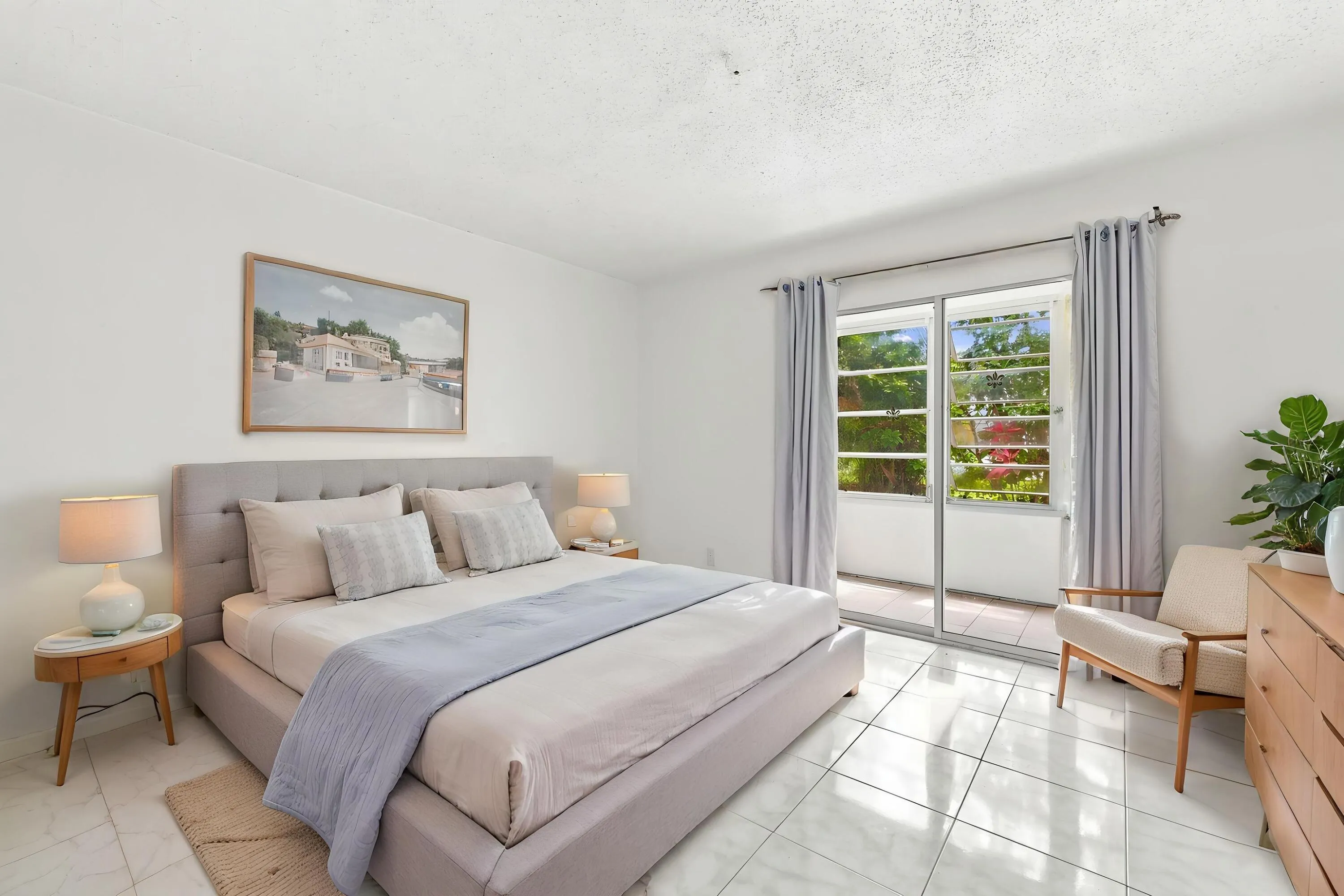 Virtually Staged Primary Bedroom