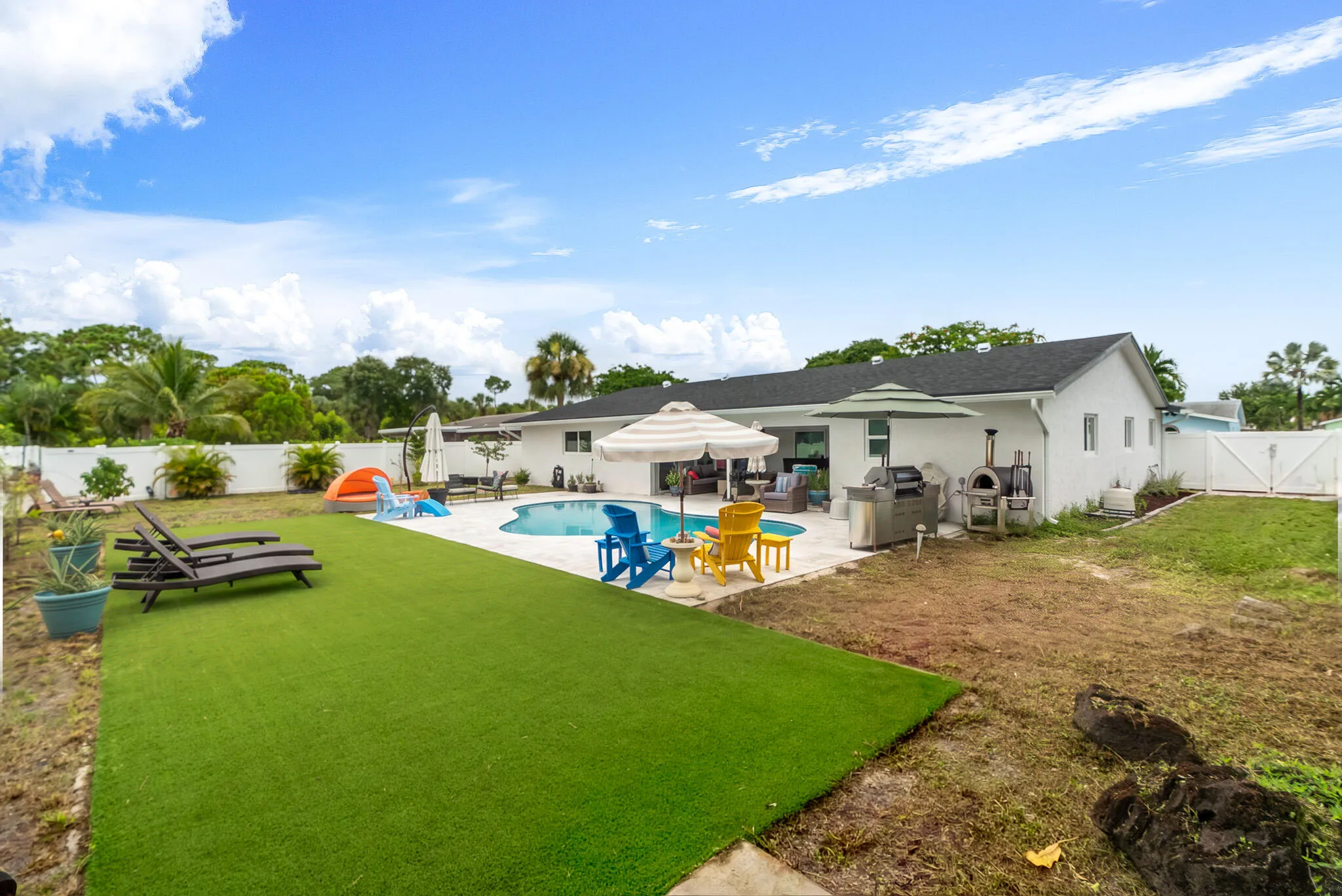 Back of Property
