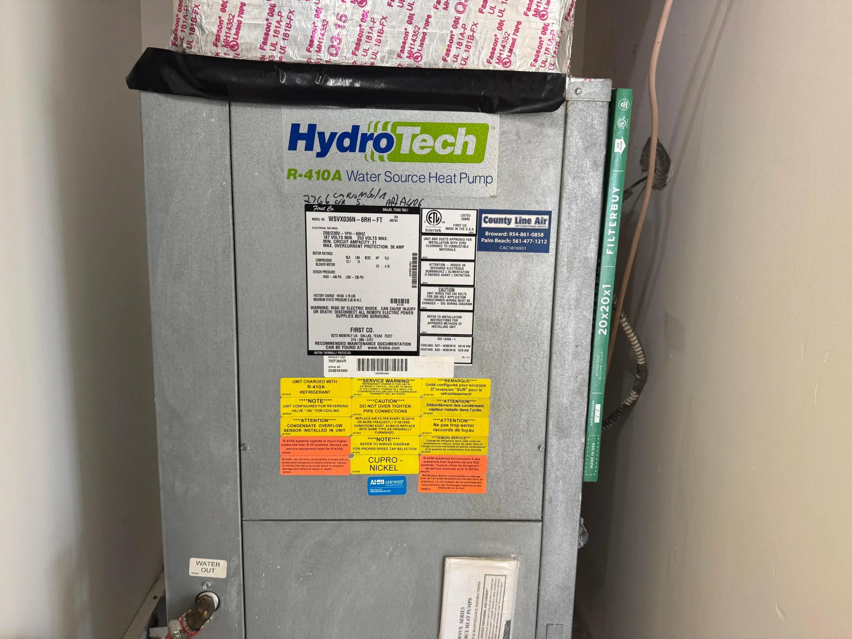 A/C 4 YEARS NEW