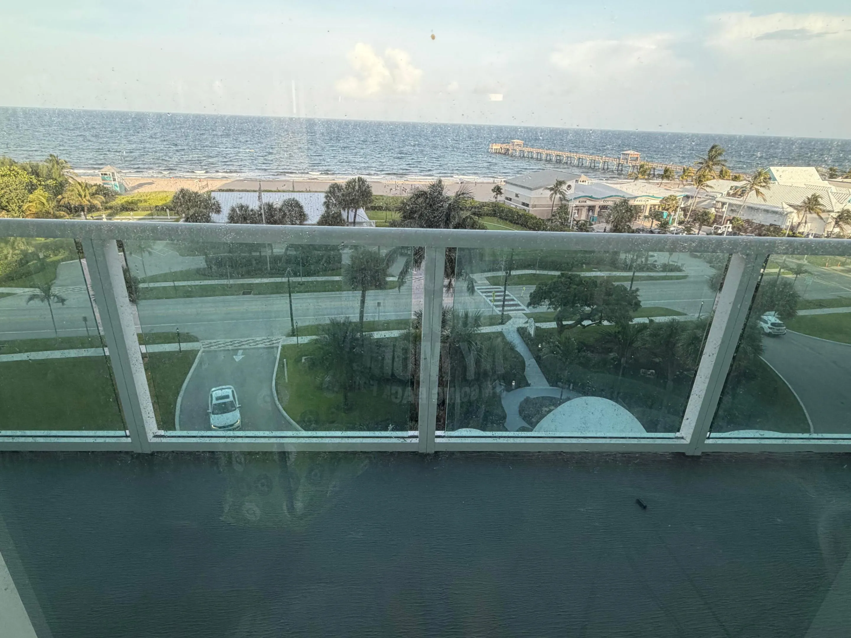 30 foot private balcony