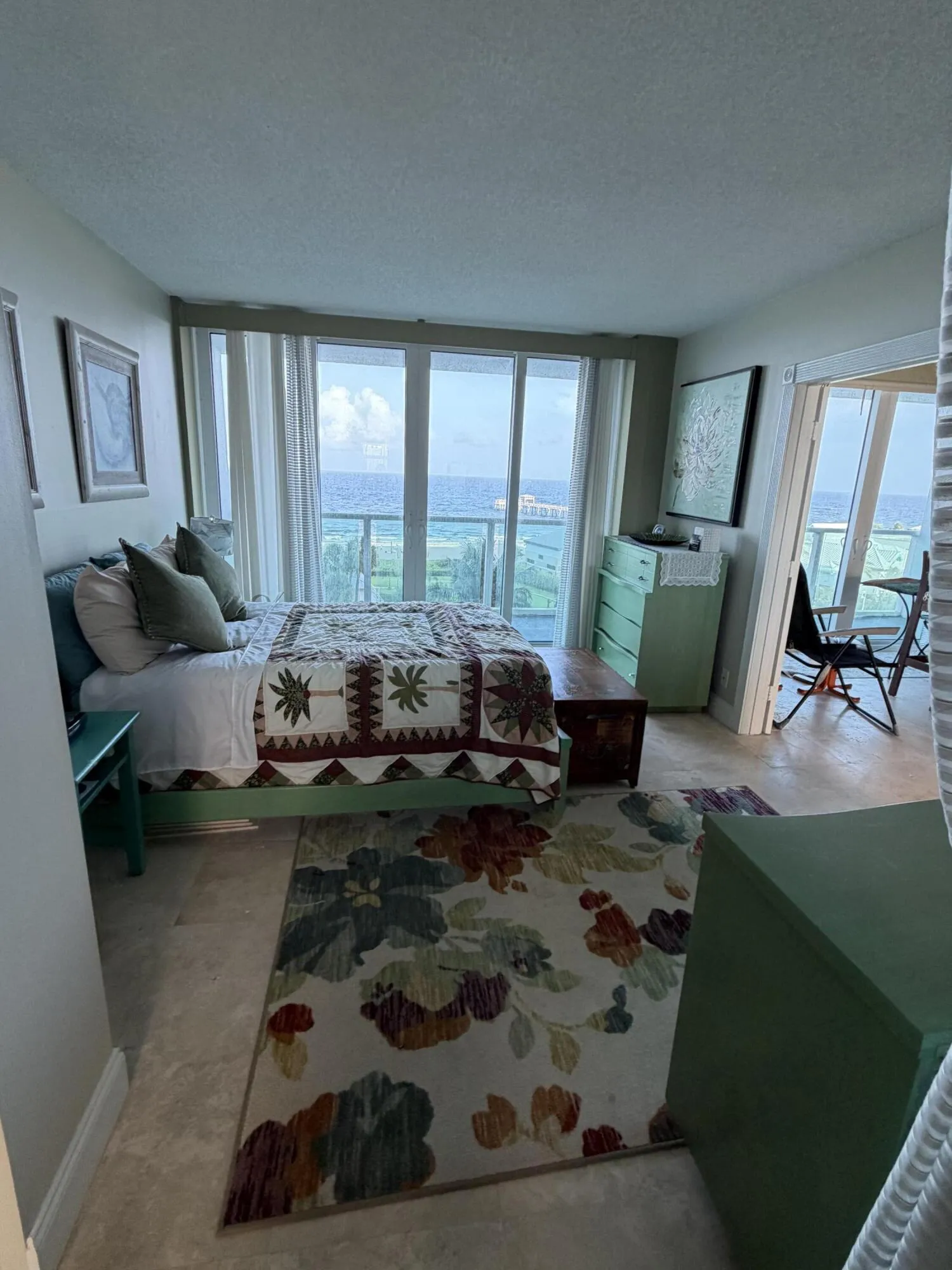 bedroom view - ocean