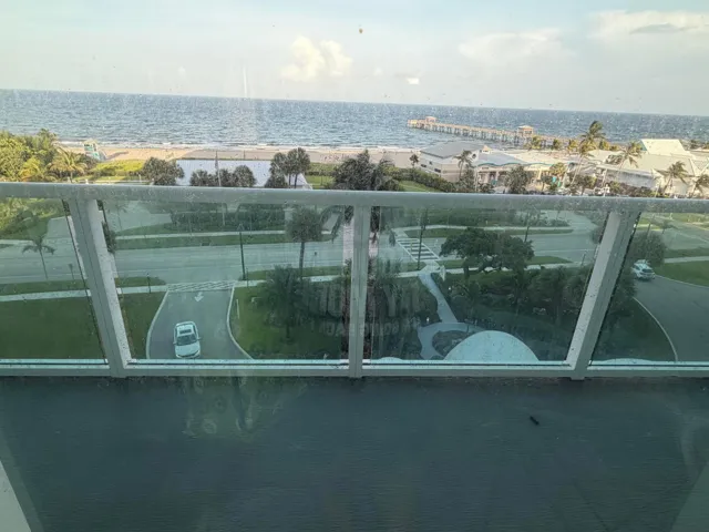 30 foot private balcony
