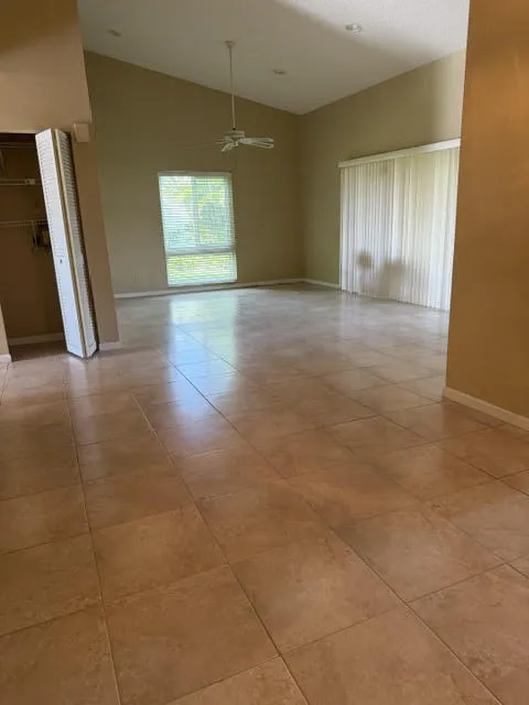 Dining room and living room