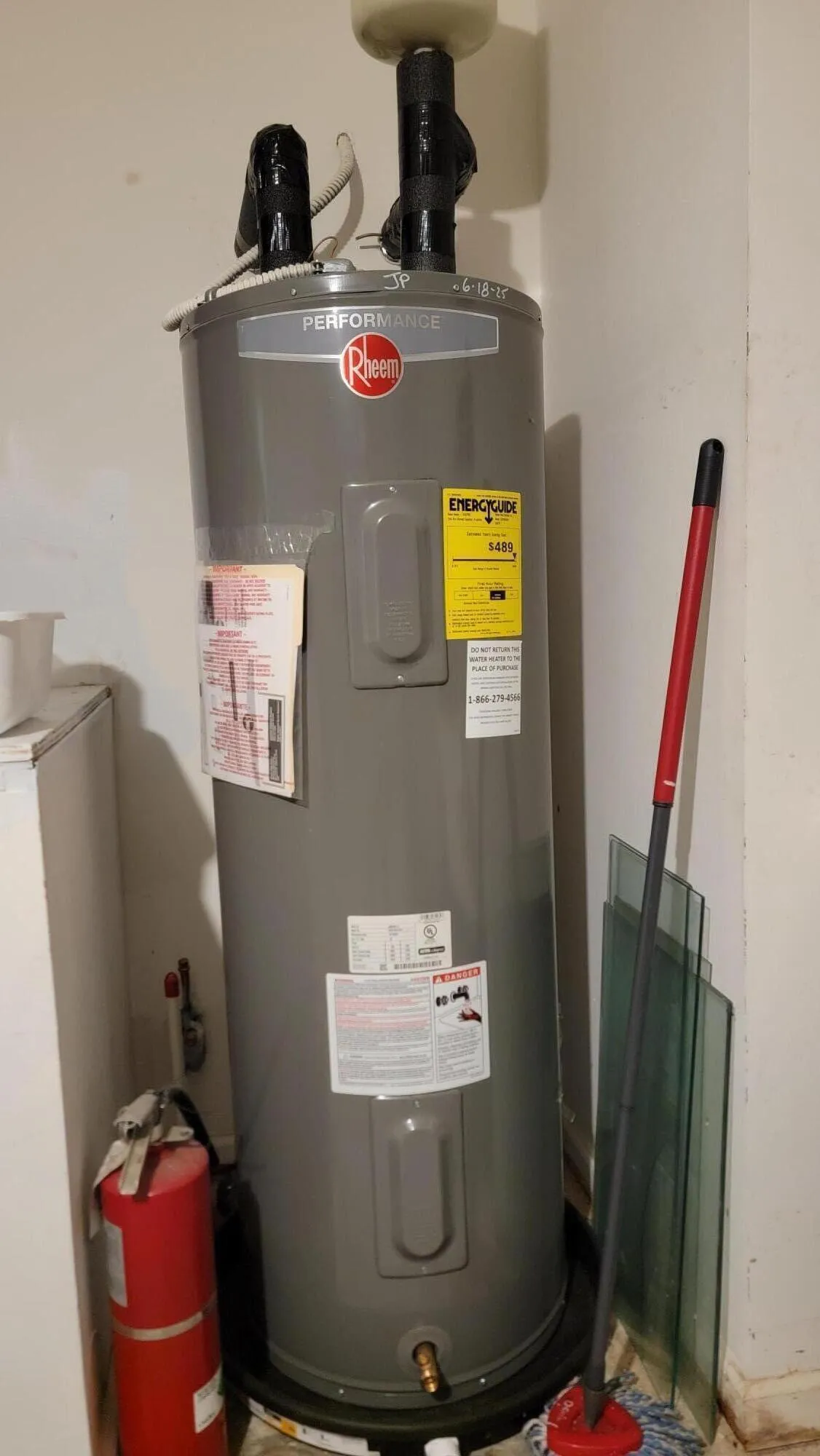 New Water Heater at 2221 Soundings Ct