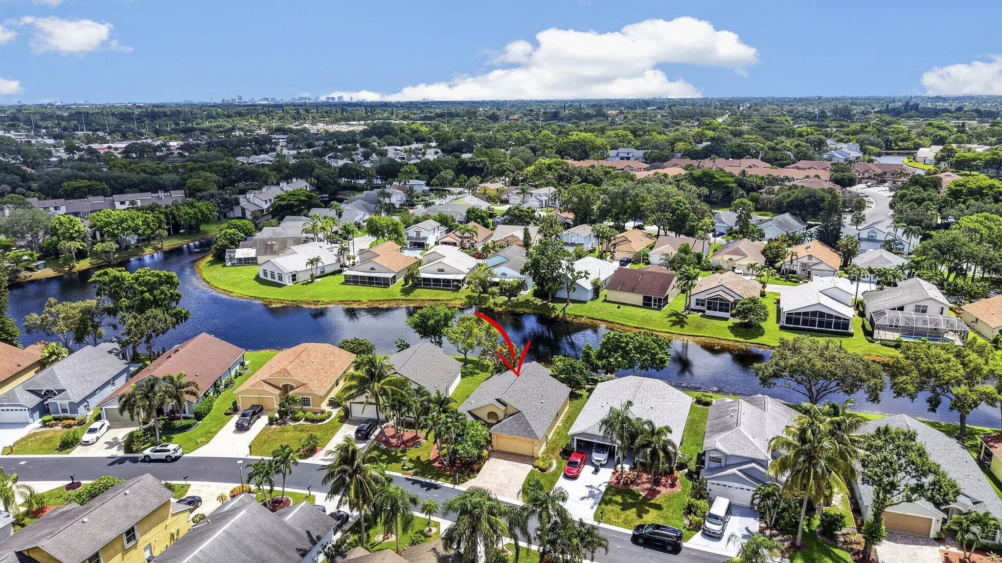 Aerial View of 2221 Soundings Ct