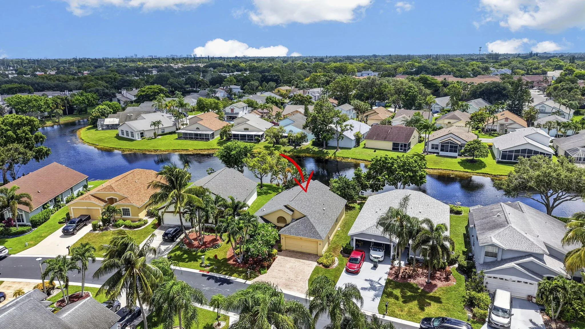 Aerial View of 2221 Soundings Ct