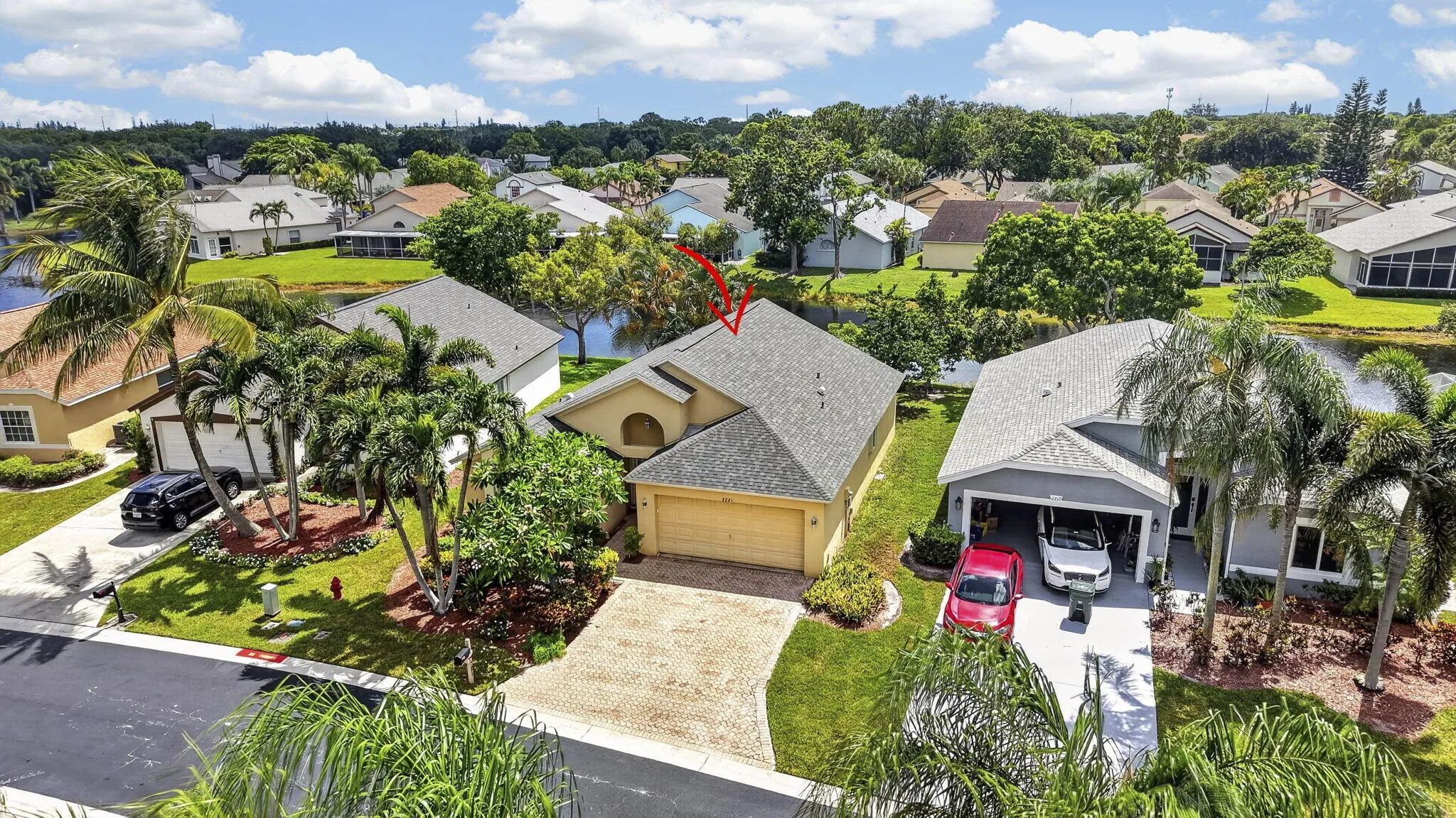 Aerial View of 2221 Soundings Ct