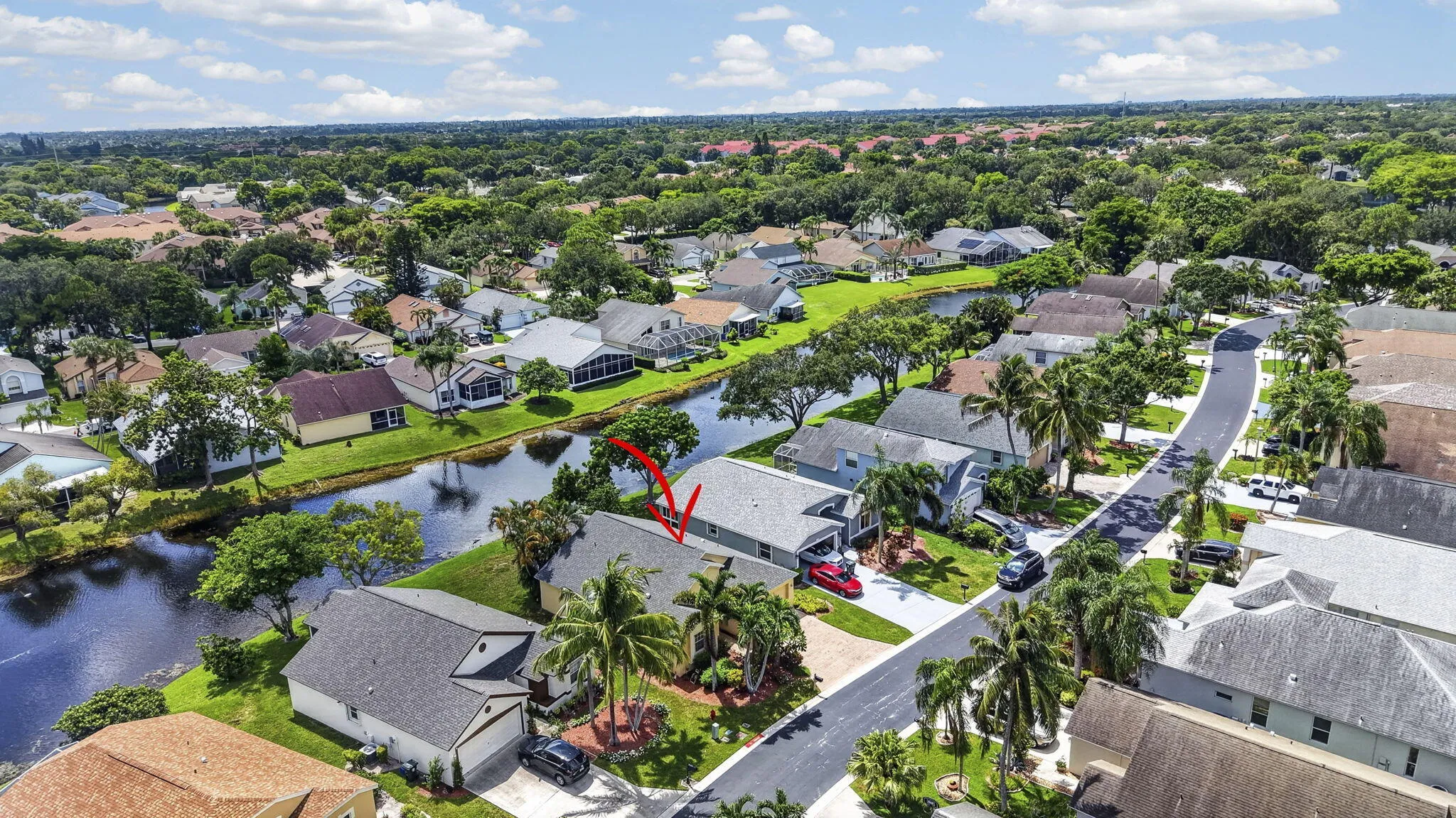 Aerial View of 2221 Soundings Ct