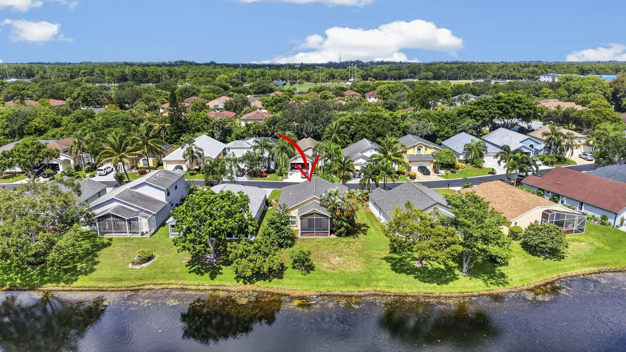 Aerial View of 2221 Soundings Ct