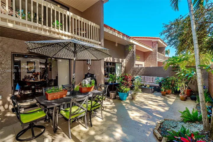 Back patio