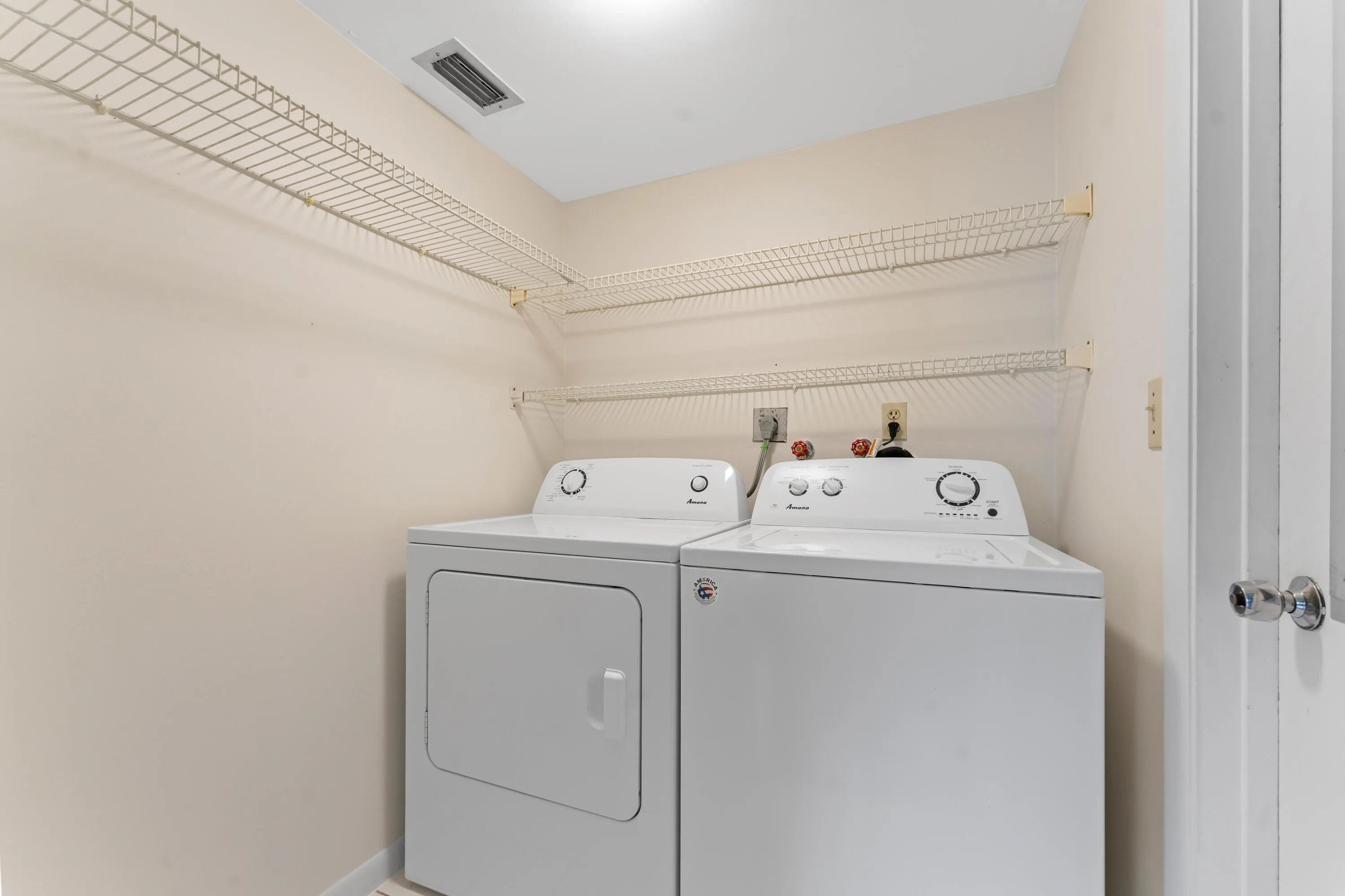 Washer and dryer