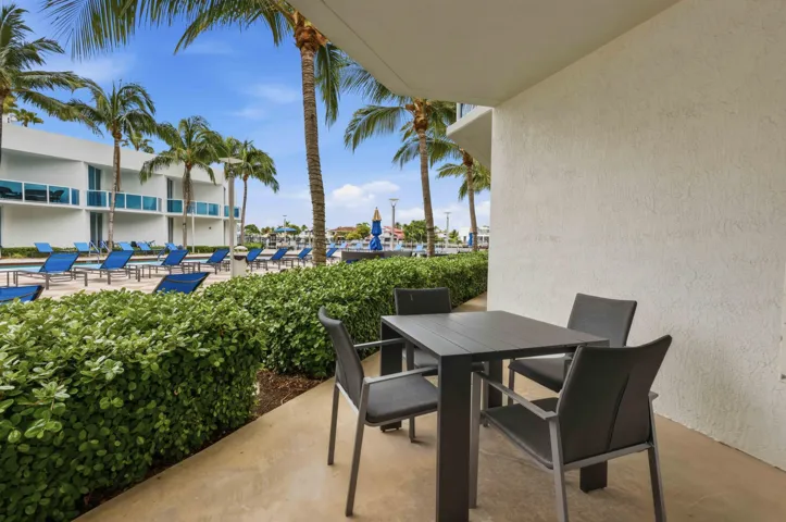 Poolside Cabana Exterior