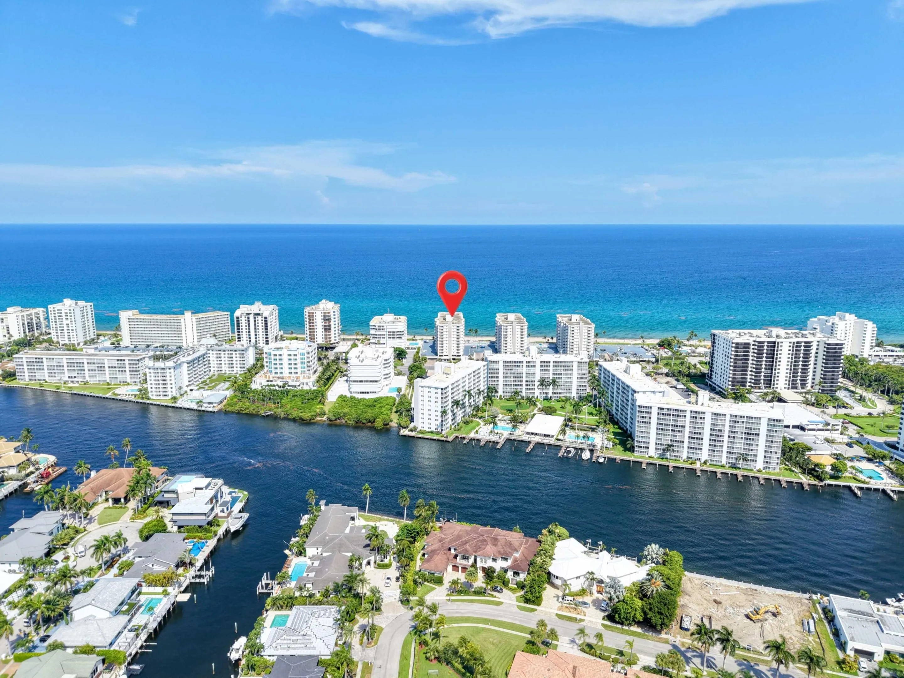 Panoramic Intracoastal Ocean