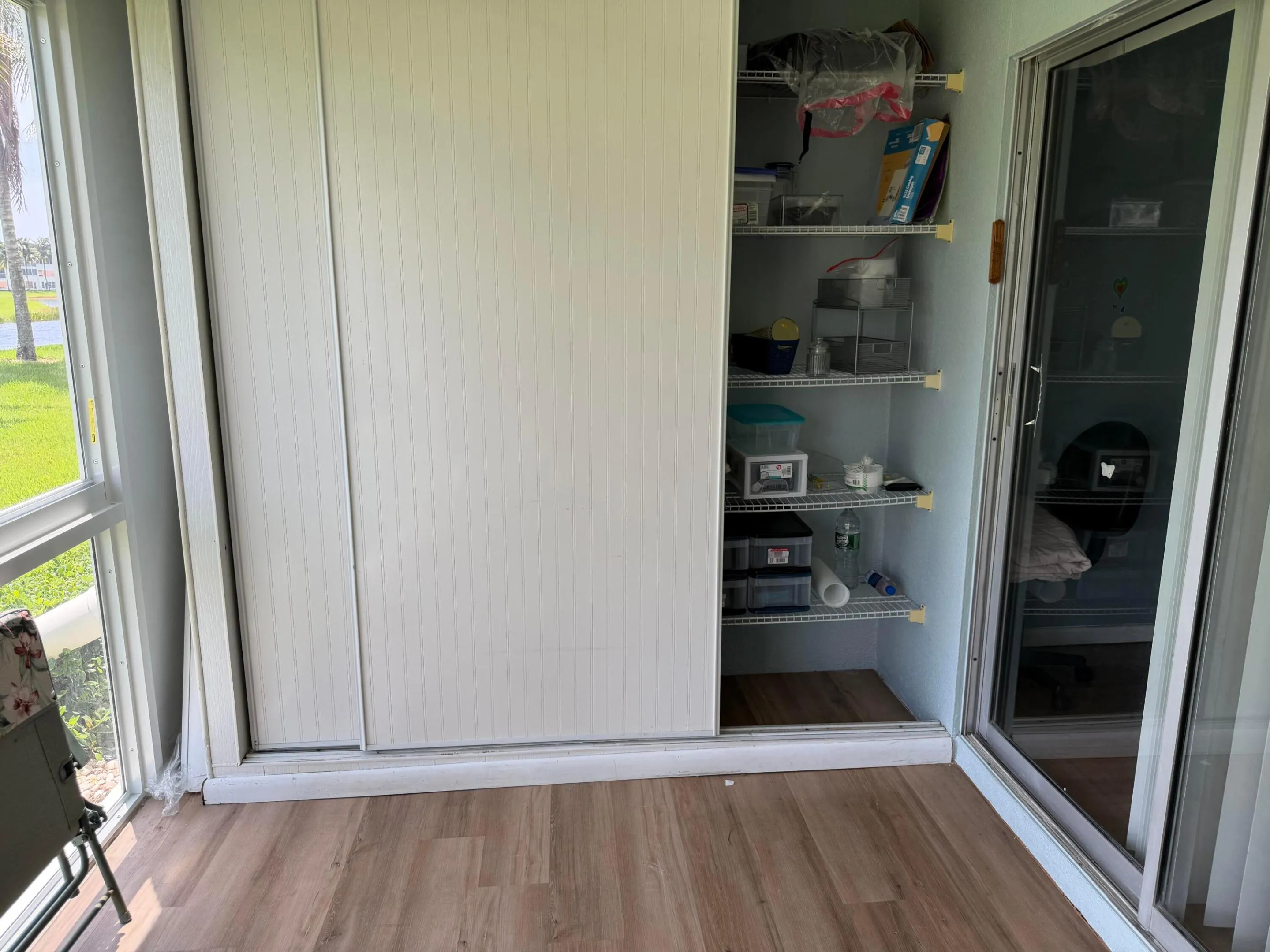 PATIO W/EXTRA STORAGE