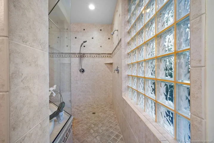 Walk-through Shower