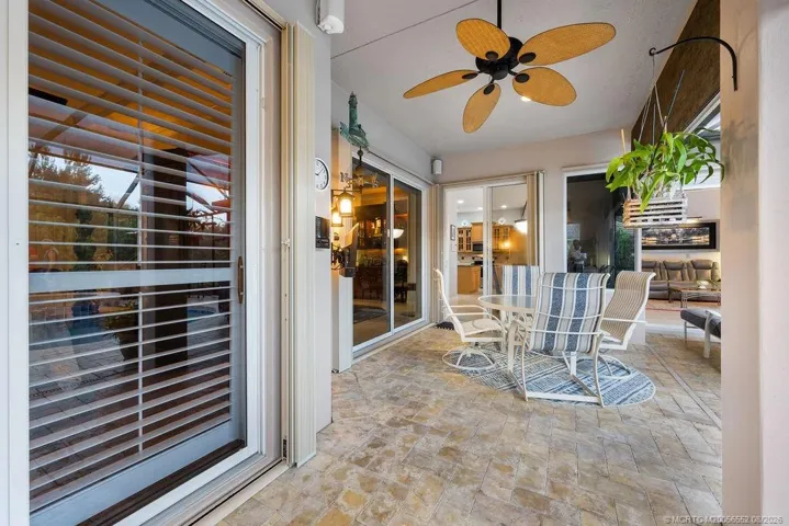 Generous Covered Patio