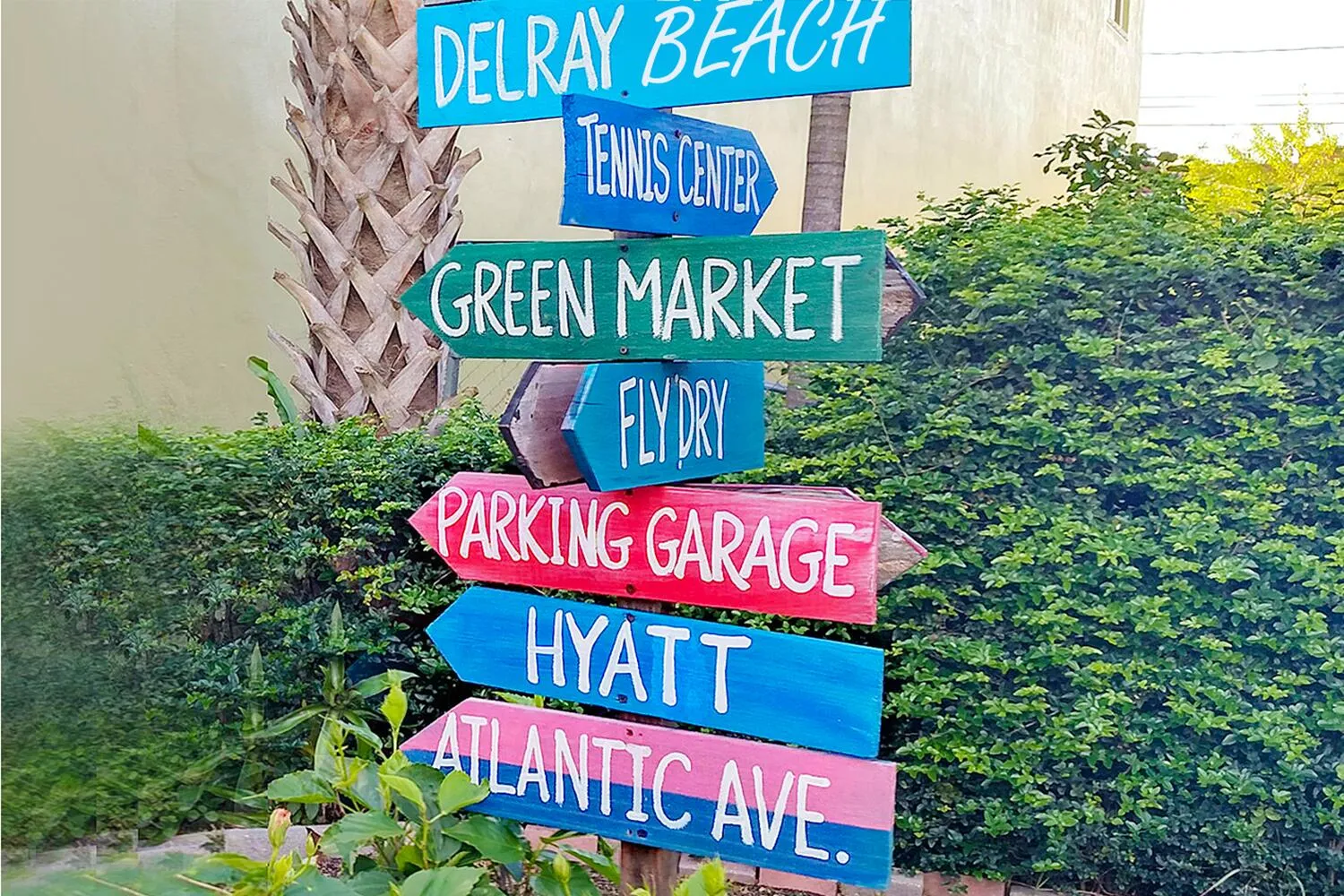 Atlantic Ave Delray Beach Sign