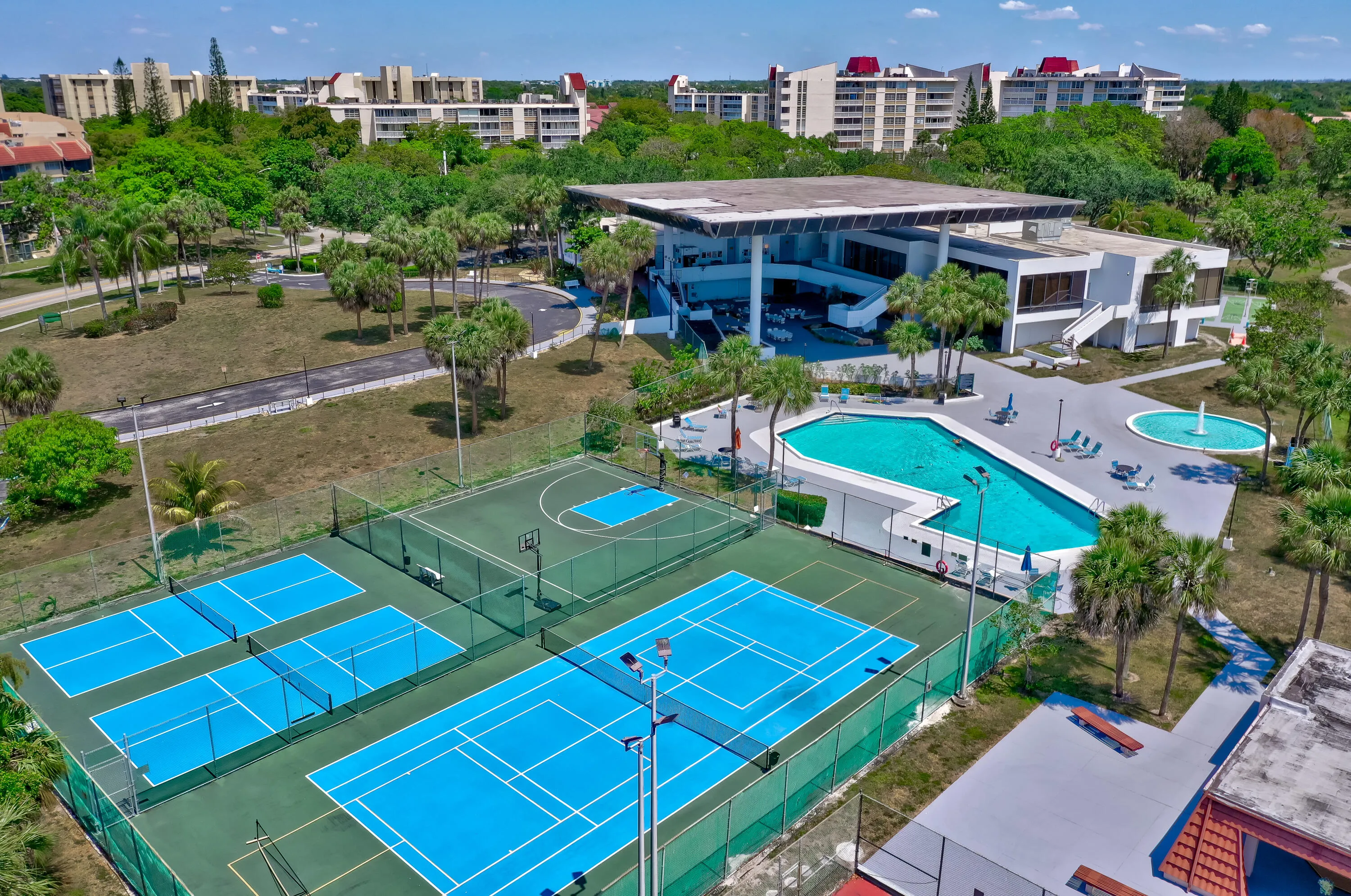 Environ Cultural Center Pool and Pickleball Courts