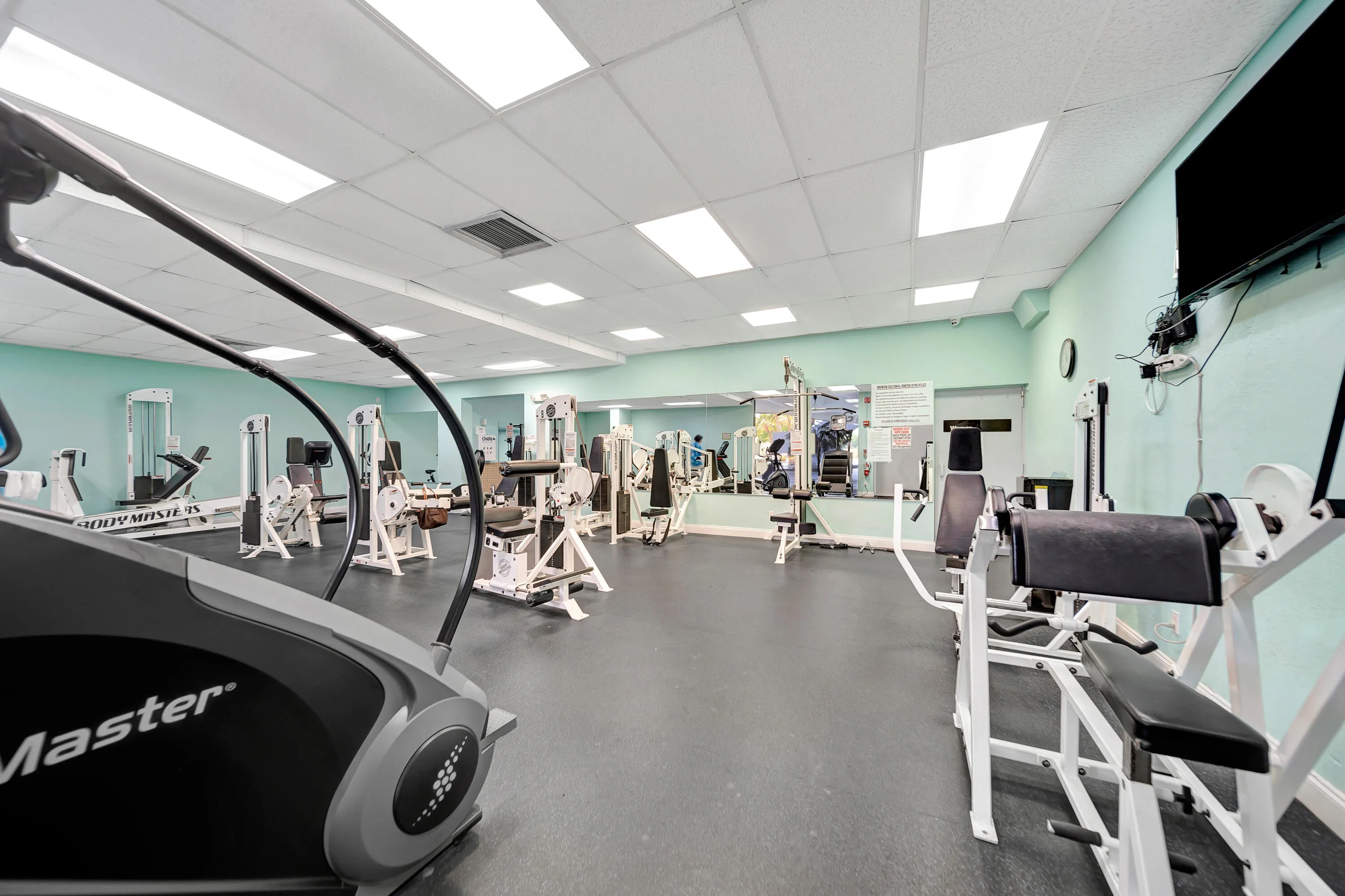 Updated Environ Cultural Center Fitness Center