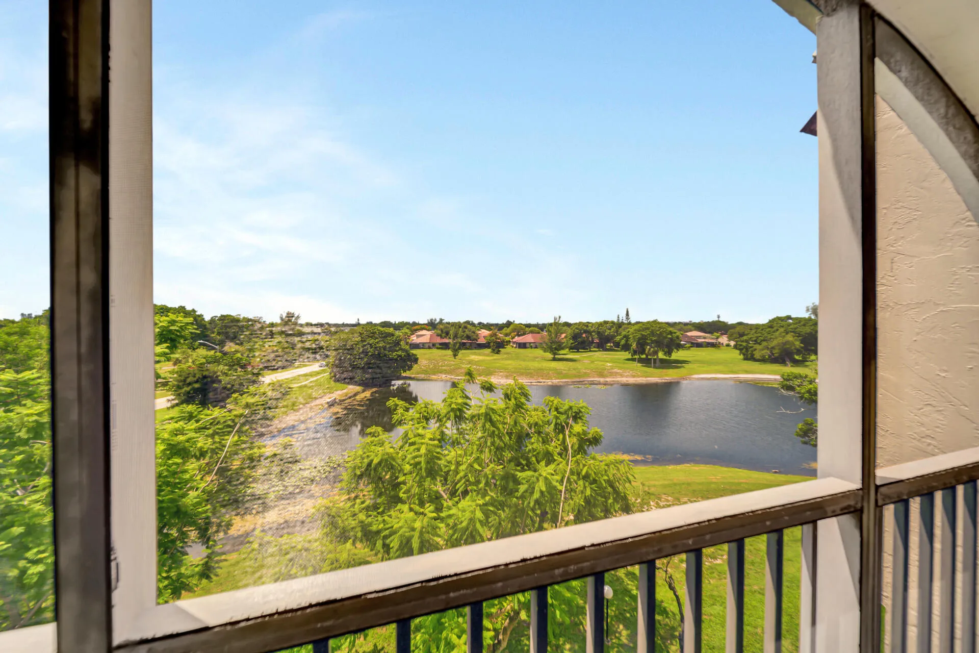 Gorgeous View From Screened Balcony